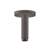 Hansgrohe Prívod od stropu S 10 cm, kefovaný čierny chróm 27393340-HG Hansgrohe Prívod od stropu S 10 cm, kefovaný čierny chróm 27393340-HG
