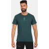 Pánské bavlněné triko KILPI Discover zelené Velikost: S Pánské bavlněné triko KILPI Discover zelené Velikost: S