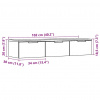 vidaXL nástenná skrinka Artisan Dub 102x30x20 cm Drevo - Hnedá - 249730-265118 vidaXL nástenná skrinka Artisan Dub 102x30x20 cm Drevo - Hnedá - 249730-265118