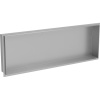 Mexen X-Wall-NR výklenková polica bez príruby 90 x 30 cm, inox - 1911903010 Mexen X-Wall-NR výklenková polica bez príruby 90 x 30 cm, inox - 1911903010