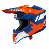 Prilba AIROH Wraaap VISION oranžová modrá lesklá L Prilba AIROH Wraaap VISION oranžová modrá lesklá L