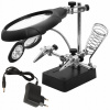 Montážny držiak Xtreme s 3x lupou a LED podsvietením Montážny držiak Xtreme s 3x lupou a LED podsvietením