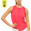 Dámsky top Lucky in Love Luv Chill Out Tank Women - coral crush - Ružový (L) Dámsky top Lucky in Love Luv Chill Out Tank Women - coral crush - Ružový (L)