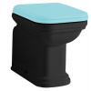 WALDORF WC kombi misa 40x68cm, spodný/zadný odpad, čierna mat WALDORF WC kombi misa 40x68cm, spodný/zadný odpad, čierna mat
