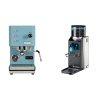 Profitec GO, blue + Rancilio Rocky Doserless Profitec GO, blue + Rancilio Rocky Doserless