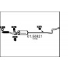 MTS Stredný tlmič výfuku 01.50821 MTS Stredný tlmič výfuku 01.50821