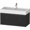 DURAVIT Ketho 2 závesná skrinka pod umývadlo, 1 zásuvka, 984 x 460 x 440 mm, dub čierny, K25078016160000 DURAVIT Ketho 2 závesná skrinka pod umývadlo, 1 zásuvka, 984 x 460 x 440 mm, dub čierny, K25078016160000