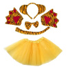 Karnevalový kostým Tigrík alebo Leopard Veľkosť: UNI, Variant: Tigrík so sukienkou Karnevalový kostým Tigrík alebo Leopard Veľkosť: UNI, Variant: Tigrík so sukienkou