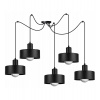 Light Home Závesné svietidlo Barcelona Spider, 5x kovové tienidlo (výber z 2 farieb) Light Home Závesné svietidlo Barcelona Spider, 5x kovové tienidlo (výber z 2 farieb)
