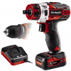 Einhell TE-CD 18/40 Li-Solo TE-CD 12/1 X-Li (1x2,0Ah) aku vrtací šroubovák, 12 V, 2000 mAh Li-Ion vč. nabíječky, akumulátor, 4513592 Einhell TE-CD 18/40 Li-Solo TE-CD 12/1 X-Li (1x2,0Ah) aku vrtací šroubovák, 12 V, 2000 mAh Li-Ion vč. nabíječky, akumulátor, 4513592