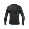 CXS SeamFlex Pánske funkčné tričko s dlhým rukávom čierno-modré XS/S 172003180692 CXS SeamFlex Pánske funkčné tričko s dlhým rukávom čierno-modré XS/S 172003180692