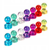Neodymové magnety Hunter Push-Pin 14 ks, mix farieb, 17 mm x 11 mm Neodymové magnety Hunter Push-Pin 14 ks, mix farieb, 17 mm x 11 mm
