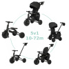 QPLAY Trojkolka Nova Max 5v1 Black, 10-72 mesiacov QPLAY Trojkolka Nova Max 5v1 Black, 10-72 mesiacov