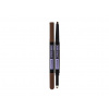 Maybelline Express Brow Satin Duo Medium Brown (W) 0,71 g, Ceruzka na obočie Maybelline Express Brow Satin Duo Medium Brown (W) 0,71 g, Ceruzka na obočie