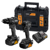 DeWalt McLaren DCK2222MP2T aku sada rázový uťahovák 1/4 DeWalt McLaren DCK2222MP2T aku sada rázový uťahovák 1/4