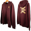 CC Moore Mikina Burgundy Hoodie - XXL CC Moore Mikina Burgundy Hoodie - XXL