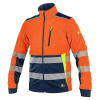 Bunda CXS BENSON, výstražná, softshell, oranžovo-modrá, vel. 2XL - CN-1117-001-205-96 Bunda CXS BENSON, výstražná, softshell, oranžovo-modrá, vel. 2XL - CN-1117-001-205-96