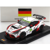 Toyota Supra GR GT4 Team Toyota Gazoo Racing N°90 Europe Champion DTM Trophy 2022 Tim Heinemann 1:43 Spark Model biela červená čierna Toyota Supra GR GT4 Team Toyota Gazoo Racing N°90 Europe Champion DTM Trophy 2022 Tim Heinemann 1:43 Spark Model biela červená čierna