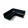 PREFA žľabový roh vnútorný 90° pre hranaté žľaby, pre šírku žľabu 120 mm (š. 333 mm), čierna P10 PREFA žľabový roh vnútorný 90° pre hranaté žľaby, pre šírku žľabu 120 mm (š. 333 mm), čierna P10