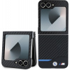 BMW M PU Carbon Blue Line Samsung Galaxy Z Flip 6 Black BMHCZF622NBCK BMW M PU Carbon Blue Line Samsung Galaxy Z Flip 6 Black BMHCZF622NBCK