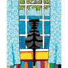 Maľovanie podľa čísel – Mačka za oknom, 80 × 100 cm, napnuté plátno na rám 8596530012559 Maľovanie podľa čísel – Mačka za oknom, 80 × 100 cm, napnuté plátno na rám 8596530012559