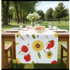 Behúň na stôl 50x150 cm Slnečnice a divé maky 50x150 cm Viacfarebná Behúň na stôl 50x150 cm Slnečnice a divé maky 50x150 cm Viacfarebná