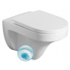 AQUALINE - DENICA závesná WC misa, Vortex Rimless, 36x52cm, biela PS8512 AQUALINE - DENICA závesná WC misa, Vortex Rimless, 36x52cm, biela PS8512