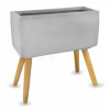 Kvetináč Ecolite retro na nožičkách 50x24x51 cm Kvetináč Ecolite retro na nožičkách 50x24x51 cm