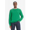 Pánsky pulóver LEVI'S® Original Housemark Sweater A7207-0005 Farba: Zelená, Veľkosť: M Pánsky pulóver LEVI'S® Original Housemark Sweater A7207-0005 Farba: Zelená, Veľkosť: M