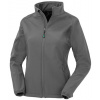 Result Dámska 2-vrstvová softshellová bunda - recycled R901F Workguard Grey XL Result Dámska 2-vrstvová softshellová bunda - recycled R901F Workguard Grey XL