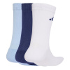 adidas 3-Pack Crew Socks Adults Blue/White Bar S 4.5-5.5 adidas 3-Pack Crew Socks Adults Blue/White Bar S 4.5-5.5