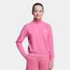 ADIDAS ADIDAS detská mikina s polovičným zipsom ružová 9-10 r ADIDAS ADIDAS detská mikina s polovičným zipsom ružová 9-10 r