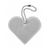 Reflexný prívesok SRDCE strieborný Reflexný prívesok SRDCE strieborný