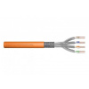 DIGITUS CAT 7 S-FTP installation cable, 1200 MHz Dca (EN 50575), AWG 23/1, 50 m ring, SX, orange (DK-1743-VH-05) DIGITUS CAT 7 S-FTP installation cable, 1200 MHz Dca (EN 50575), AWG 23/1, 50 m ring, SX, orange (DK-1743-VH-05)