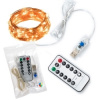 10m Vianočná LED reťaz USB 100 LED 2700K s diaľkovým ovládačom – IP65 10m Vianočná LED reťaz USB 100 LED 2700K s diaľkovým ovládačom – IP65