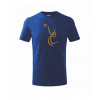 Volejbal zlatá - Tričko detské bavlnené - 104-110cm / 3-4 roky ( Kráľovská modrá ) Volejbal zlatá - Tričko detské bavlnené - 104-110cm / 3-4 roky ( Kráľovská modrá )