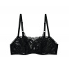 Passionata »Nina« Bandeau podprsenka s čipkou - pre dámy - veľ. 80C - farba: čierna Passionata »Nina« Bandeau podprsenka s čipkou - pre dámy - veľ. 80C - farba: čierna