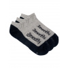 Ponožky Boot Triple Pack Grey Meatfly|M Ponožky Boot Triple Pack Grey Meatfly|M