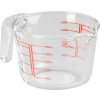 Odmerka MagicHome, sklenená, sklo, s výlevkou, 1000 ml Odmerka MagicHome, sklenená, sklo, s výlevkou, 1000 ml