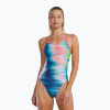 Dámske jednodielne plavky TYR Durafast Elite Bravura Cutoutfit white/multi Dámske jednodielne plavky TYR Durafast Elite Bravura Cutoutfit white/multi