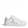 adidas Grand Court Trainers Child Girls White/Irides C12.5 (31) adidas Grand Court Trainers Child Girls White/Irides C12.5 (31)