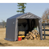 Shelterlogic plachtový garážový prístrešok na náradie 297 x 305 x 249 cm, šedý SL70333 Shelterlogic plachtový garážový prístrešok na náradie 297 x 305 x 249 cm, šedý SL70333