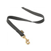 Dogtrace Vodítko pogumované mosadzná spona čierne 20 mm x 80 cm Dogtrace Vodítko pogumované mosadzná spona čierne 20 mm x 80 cm