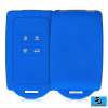 Silikónový obal na autokľúč Renault / Dacia (4-tlačidlový) – Keyless GO – modrá Silikónový obal na autokľúč Renault / Dacia (4-tlačidlový) – Keyless GO – modrá
