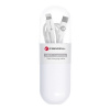 Dátový kábel Typ C/Lightning 8-pin Forcell PD27W C291 1m biely Dátový kábel Typ C/Lightning 8-pin Forcell PD27W C291 1m biely