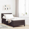 zahrada-XL Posteľ boxspring s matracom s matracmi Tmavohnedá 100 x 200 cm 3341030 zahrada-XL Posteľ boxspring s matracom s matracmi Tmavohnedá 100 x 200 cm 3341030