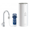 Grohe Red Drezový ventil Mono s ohrevom vody a filtráciou, zásobník M, chróm 30085001-GR Grohe Red Drezový ventil Mono s ohrevom vody a filtráciou, zásobník M, chróm 30085001-GR