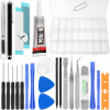 Súprava náradia na opravu obrazoviek Reball, 26 dielov s lepidlom E8000 Súprava náradia na opravu obrazoviek Reball, 26 dielov s lepidlom E8000