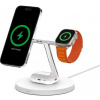 Belkin BOOST CHARGE™ PRO MagSafe 3v1 Bezdrátové nabíjení pro iPhone/Apple Watch/AirPods, bílá - NOVÁ VERZE Belkin BOOST CHARGE™ PRO MagSafe 3v1 Bezdrátové nabíjení pro iPhone/Apple Watch/AirPods, bílá - NOVÁ VERZE