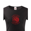 Dámske tričko Mother of Dragons - Khaleesi, Barva Černá, Velikost XS Bezvatriko.cz 0421 - DTF/DTG Dámske tričko Mother of Dragons - Khaleesi, Barva Černá, Velikost XS Bezvatriko.cz 0421 - DTF/DTG